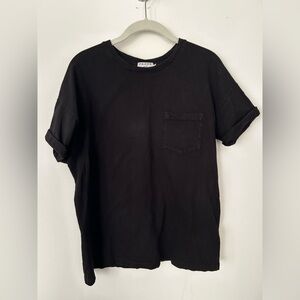 Frame Black Short Sleeve Tee